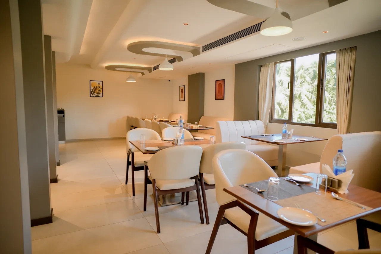 Madhura Pure Vegetarian Restaurant at Hotel Pumerai Honnavar