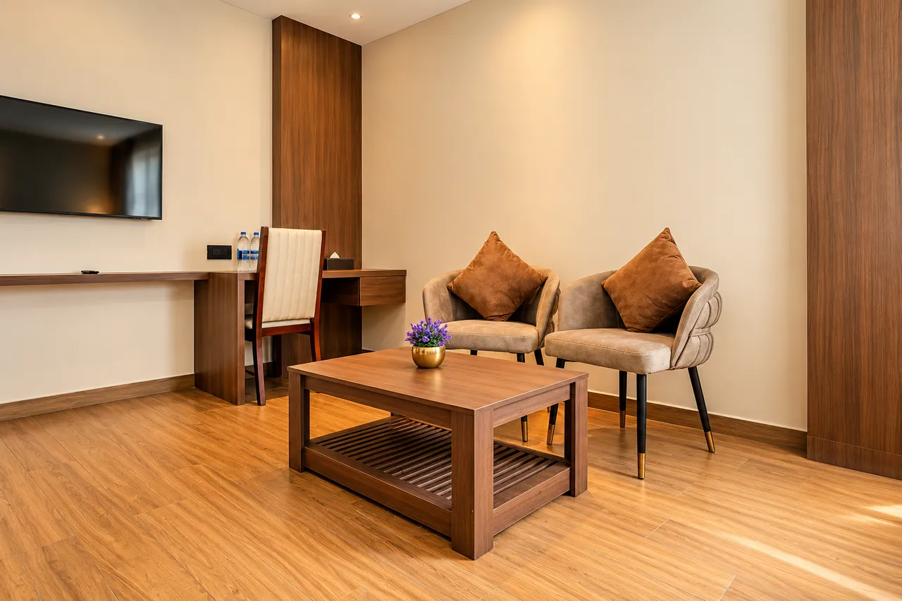 Club Room interior photo 3 at Hotel Pumerai Honnavar