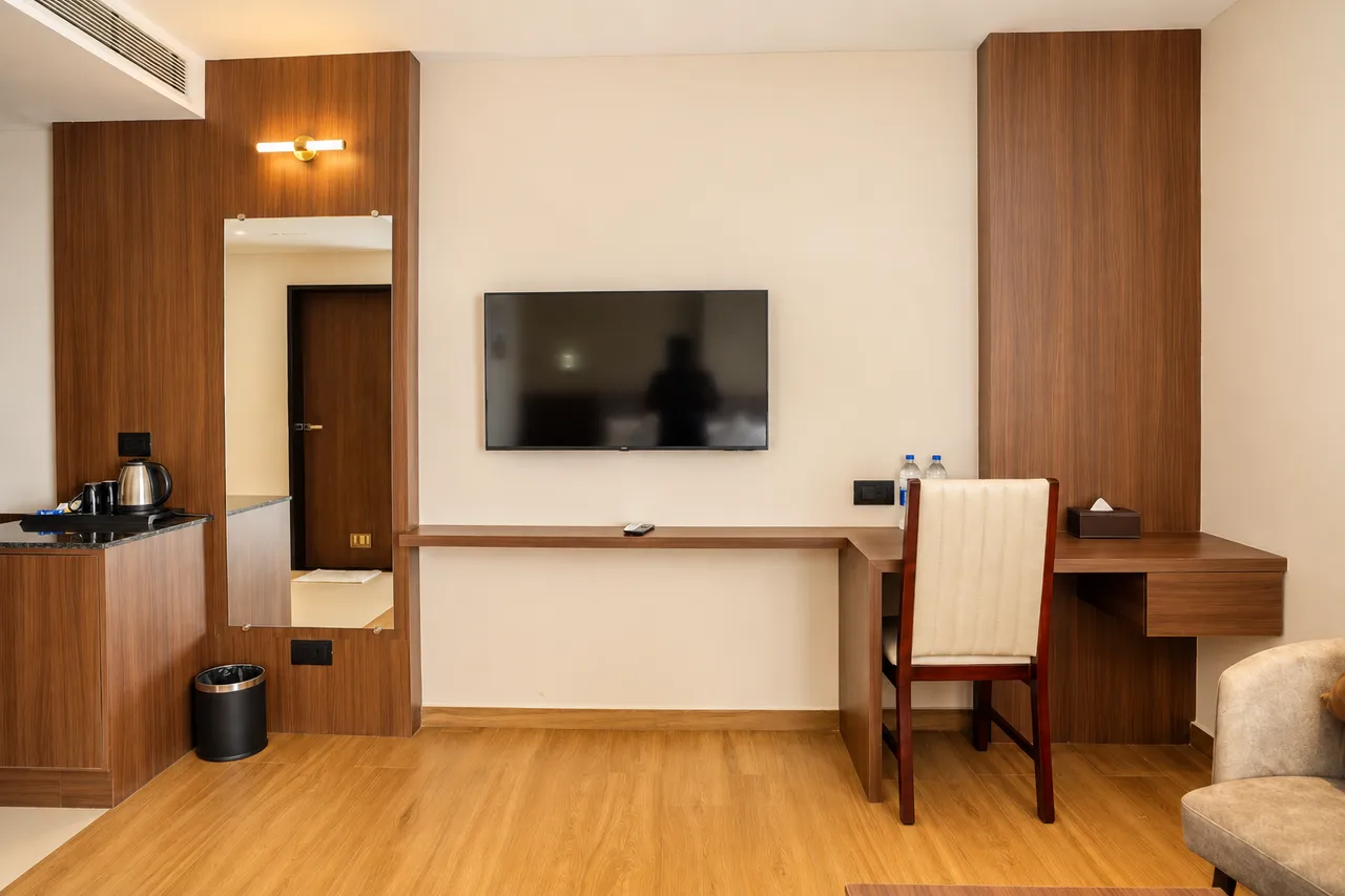 Club Room interior photo 4 at Hotel Pumerai Honnavar