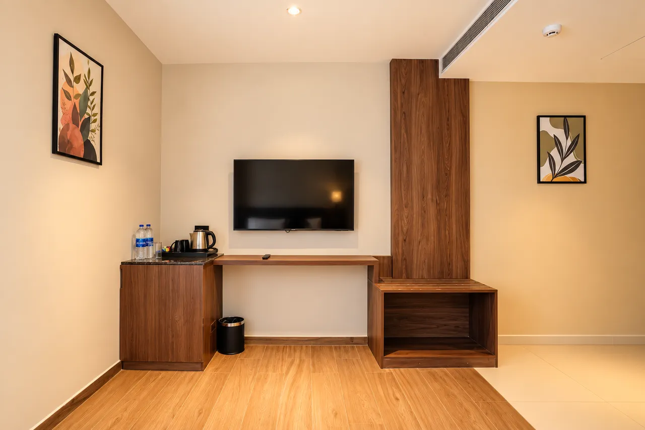 Suite Room interior photo 2 at Hotel Pumerai Honnavar